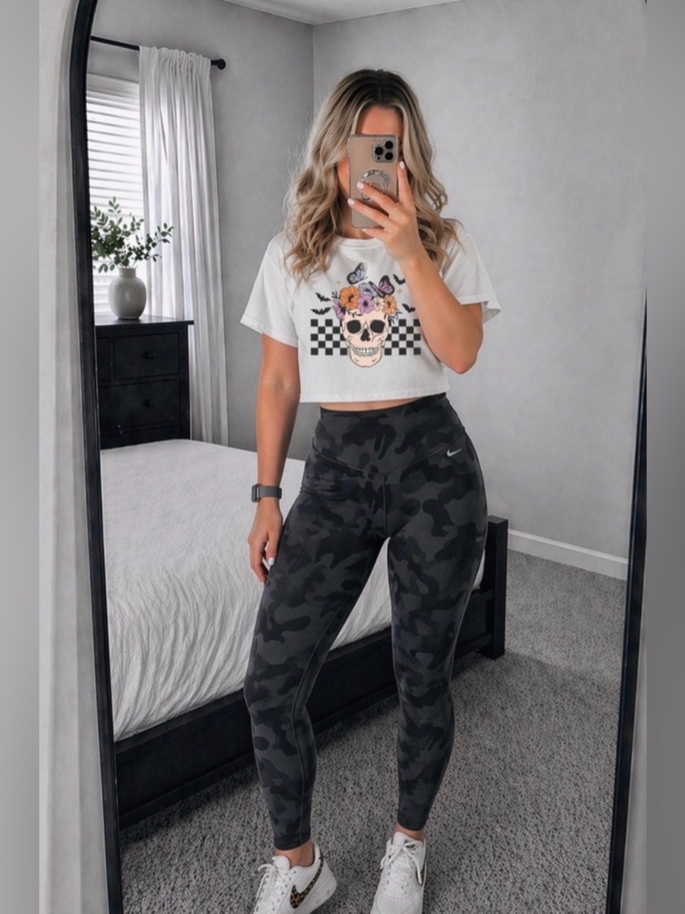 Nike Dri-FIT Camo Leggings | High Waisted | Like New | Size: Large